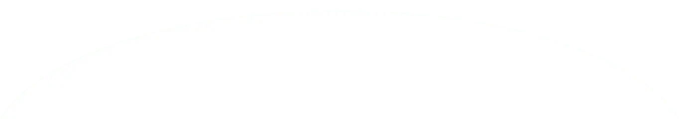 White semi circle